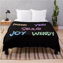 Red Velvet Throw Blanket