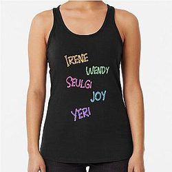 red velvet racerback tank top