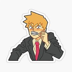 Reigen Arataka Funny Sticker