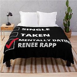 Mentally Dating Renee Rapp ThrowBlanket