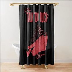Renee Rapp Do You Talk Too Much Retro Shower Curtain