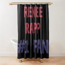 Renee Rapp Fan Shower Curtain