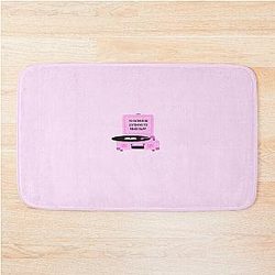 I'd Rather Be Listening to Renee Rapp Bath Mat