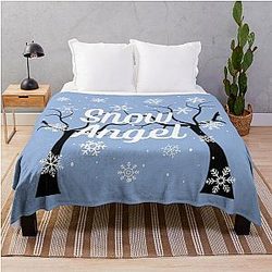 Renee Rapp Snow Angel Blanket