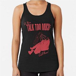 Renee Rapp Do You Talk Too Much Racerback Tank