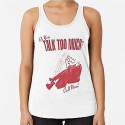 Renee Rapp Do You Talk Too Much Racerback Tank Top