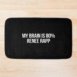 My Brain is 80% Renee Rapp Bath Mat