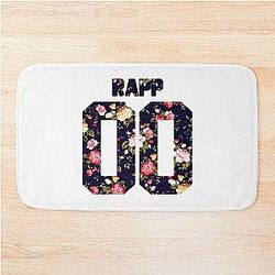 Renee Rapp Floral Bath Mat