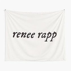 Renee Rapp - Folklore Inspired Minimalist Typography Tapestry