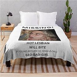 Renee Rapp Merch Throw Blanket