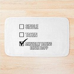 Single Mentally Dating Renee Rapp Bath Mat