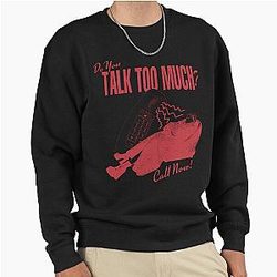 Renee Rapp Do You Talk Much Retro Pullover Sweatshirt