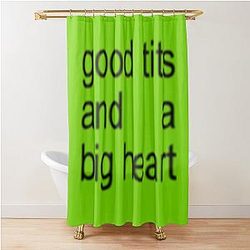 Renee Rapp Brat Design Shower Curtain