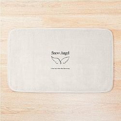 Snow Angel by Renee Rapp Bath Rug