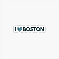 Renee Rapp I Hate Boston Sticker