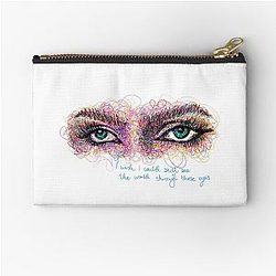 Artsy Renee Rapp Zipper Pouch