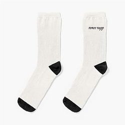 Renee Rapp - Folklore Inspired Minimalist Typography Socks