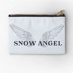 Snow Angel with Wings Renee Rapp Album Fan Art Zipper Pouch