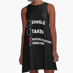 Mentally Dating Renee Rapp A Line Dress
