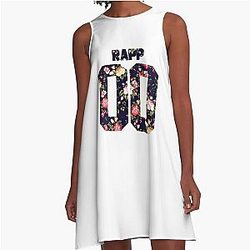 Renee Rapp - Floral Jersey Dress