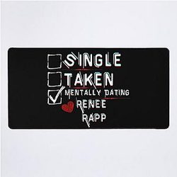 Mentally Dating Renee Rapp Desk Mat