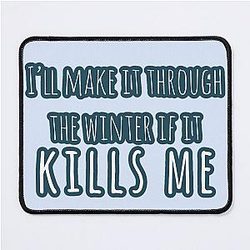 Renee Rapp Snow Angel Mouse Pad