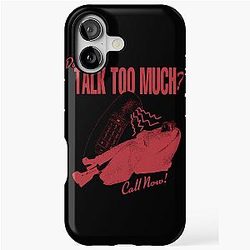 Renee Rapp Do You Talk Too Much Retro Tough Case