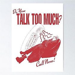 Renee Rapp Do You Talk Too Much Poster
