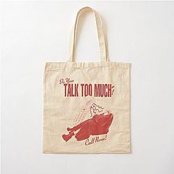 Renee Rapp Do You Talk Too Much Retro Cotton Tote Bag