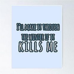 Renee Rapp Snow Angel lyrics Poster