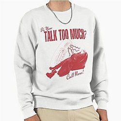 Renee Rapp Do You Talk Much Retro Pullover Sweatshirt
