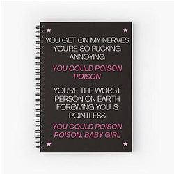 Poison- Renee Rapp Spiral Notebook
