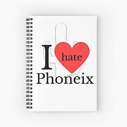 Renee Rapp Phoenix Spiral Notebook