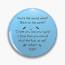 Renee Rapp Poison Goose Pin