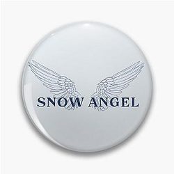 Snow Angel with Wings Renee Rapp Album Fan Art Pin