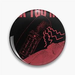 Renee Rapp Does You Talk Too Much Retro Pin