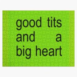 Good Tits and a Big Heart Renee Rapp Brat Puzzles