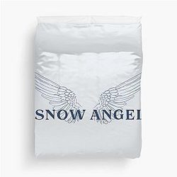 Snow Angel with Wings Renee Rapp Album Fan Art Duvet Cover