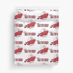 Renee Rapp Do You Talk Too Much Duvet Cover