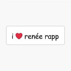 I Love Renee Rapp Sticker