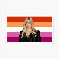 Renee Rapp Lesbian Flag Sticker