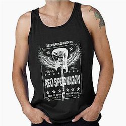 Art Reo Speedwagon Tank Top