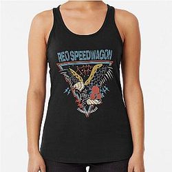 Art Reo Speedwagon Racerback Tank Top