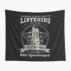 Art Reo Speedwagon Tapestry
