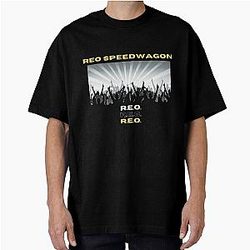 Art Reo Speedwagon Oversized T-Shirt