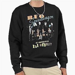Art Reo Speedwagon Pullover Sweatshirt