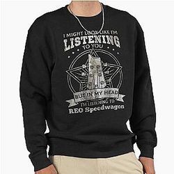 Art Reo Speedwagon Pullover Sweatshirt
