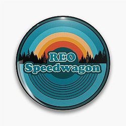 Art by Reo Speedwagon Pin