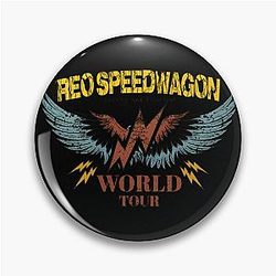 Art Reo Speedwagon Pin