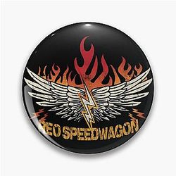 Art of Reo Speedwagon Pin